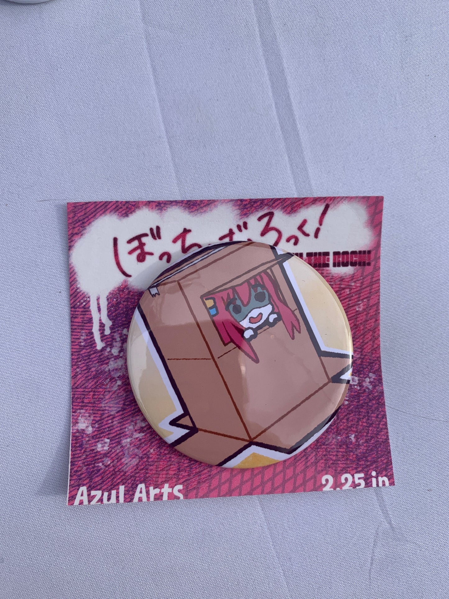 Bocchi box Button Pin 2.25