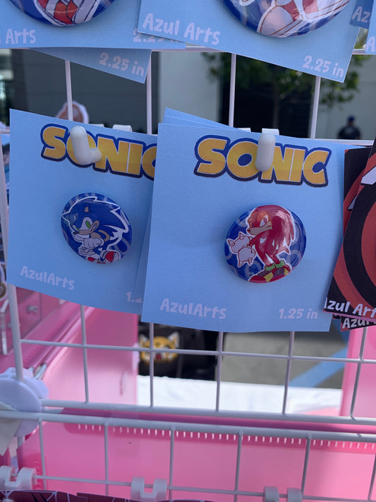 Sonic button pins 1.25