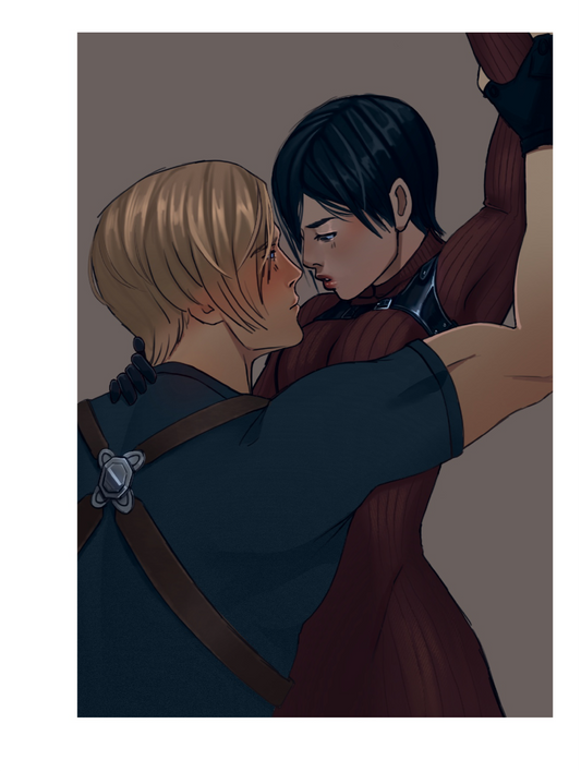 Resident evil 4 remake print