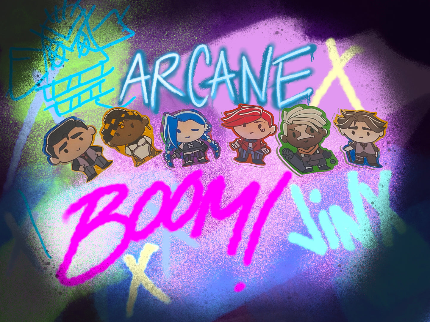 Arcane Stickers | JINX sticker