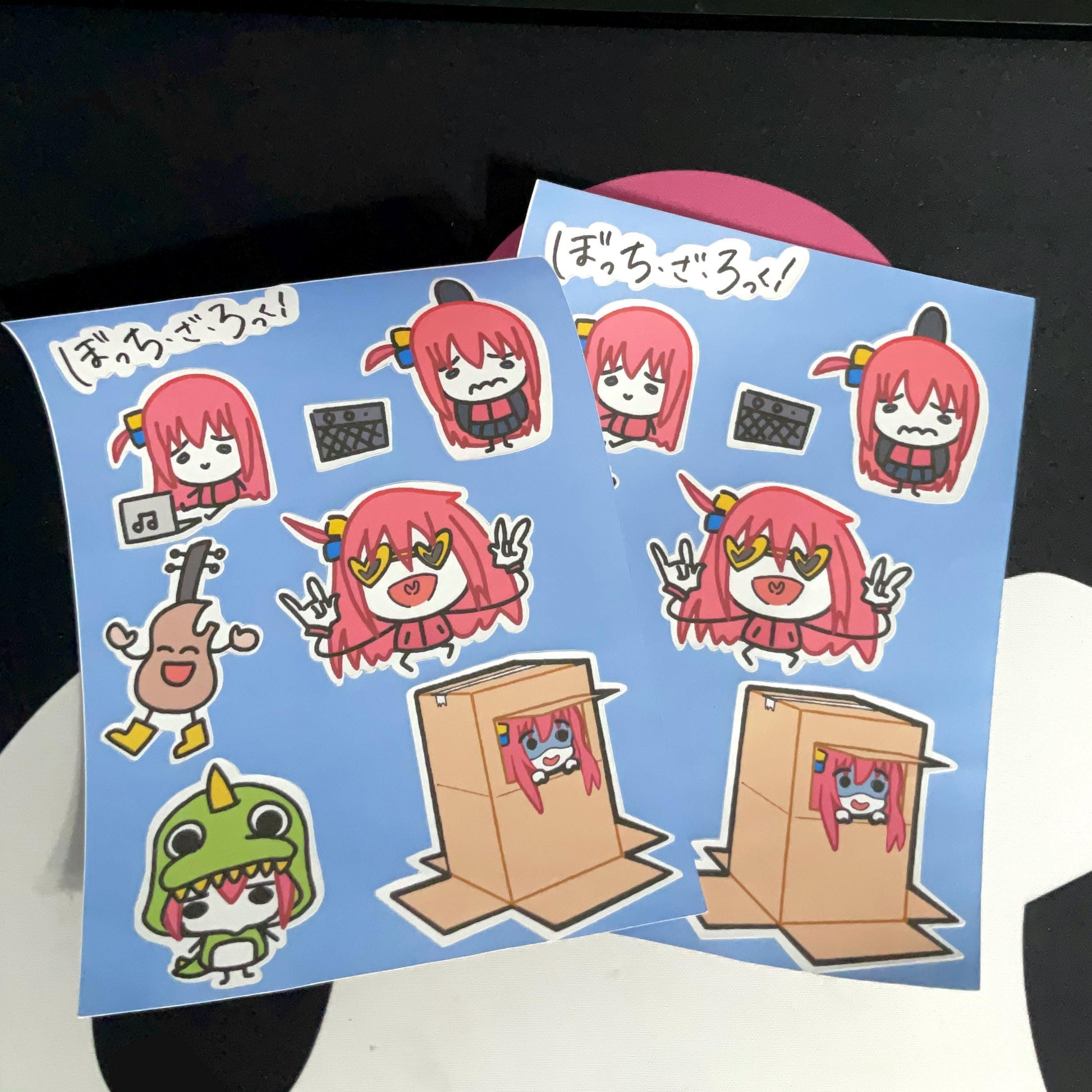 Bocchi the Rock! sticker sheet: AzulArts Style